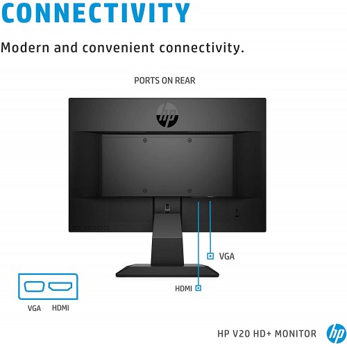 HP V20 19.5" HD+ LED TN Monitor — image 6 of 6