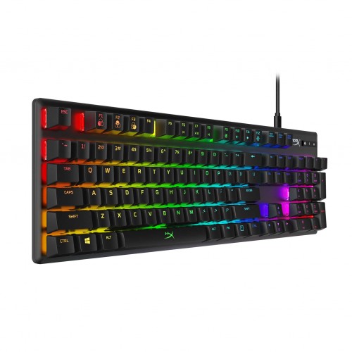 HyperX Alloy Origins Aqua Switch RGB Mechanical Gaming Keyboard — image 4 of 5