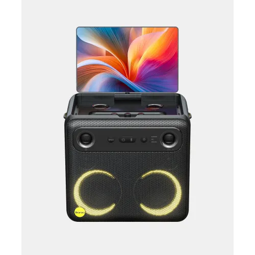 Ikarao Xtreme Break X2 All in One Karaoke Portable Bluetooth Speaker With Built-In 10 Inch Tablet And Wireless Microphone — image 3 of 3