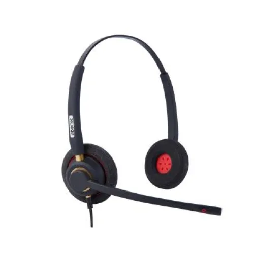 Inbertec UB805DM AI Noise Cancelling Professional USB Wired Headphone — image 3 of 4