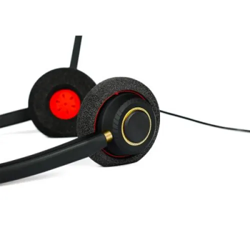 Inbertec UB805DM AI Noise Cancelling Professional USB Wired Headphone — image 4 of 4