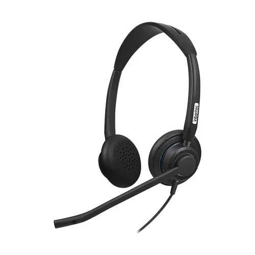 Inbertec UB815DM AI Noise Cancelling USB Wired Headphone — image 2 of 3