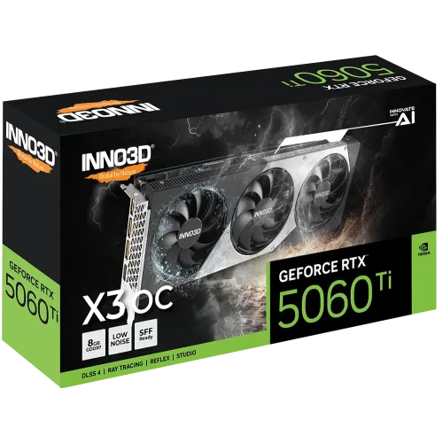 INNO3D GeForce RTX 5060 Ti 8GB X3 OC GDDR7 Graphics Card — image 3 of 3