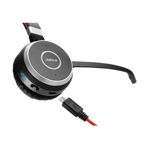 Jabra Evolve 65 SE DUO Stereo Bluetooth Wireless Headphone — image 3 of 3