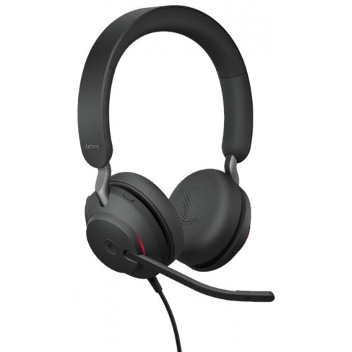 Jabra Evolve2 40 Stereo Wired On-Ear Headset — image 2 of 3