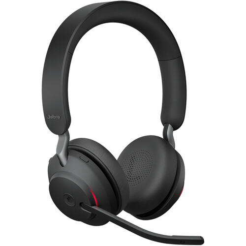 Jabra Evolve2 65 MS DUO Bluetooth & USB Type A Head Set Black — image 3 of 3