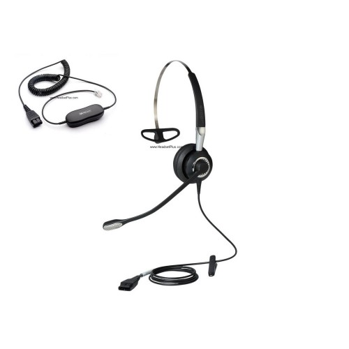 JABRA BIZ 2400 Mono USB Headphone — image 2 of 2