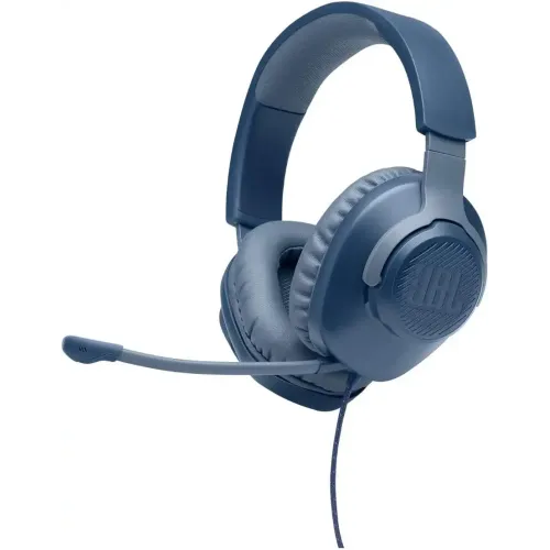 JBL Quantum 100 Wired Over-Ear Gaming Headphone with Flip-up Mic — image 2 of 3