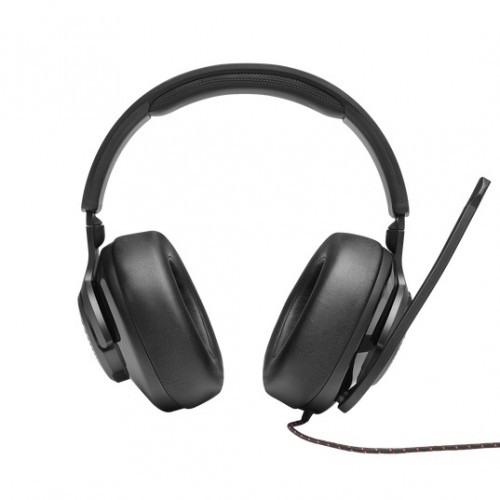 JBL Quantum 200 Wired Over-Ear Gaming Headphone with Flip-up Mic — image 2 of 3