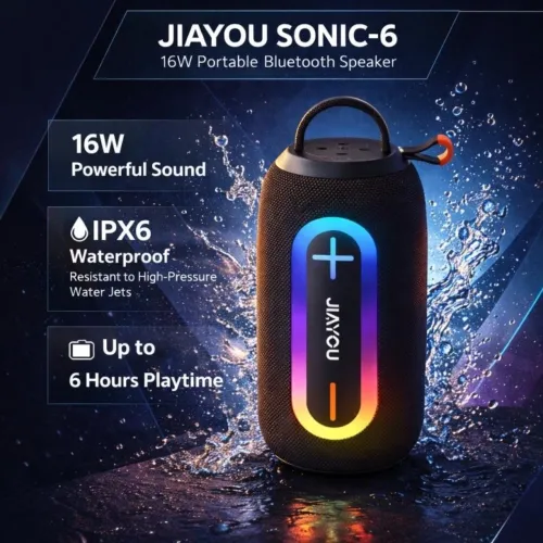 Jiayou Sonic 6 Portable Bluetooth Speaker — image 2 of 2