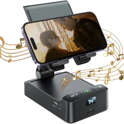 Joyroom JR-MH01 3 in 1 Bluetooth Speaker with Phone Holder — image 2 of 2