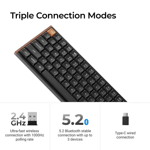 Keychron K3 Max SE QMK RGB Tri-Mode Mechanical Keyboard — image 5 of 6