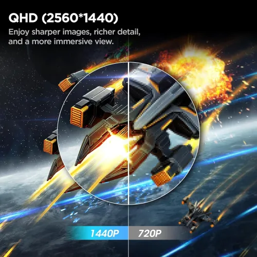 KOORUI 27E6QCA 27" 180Hz 2K QHD VA Curved Gaming Monitor — image 4 of 6