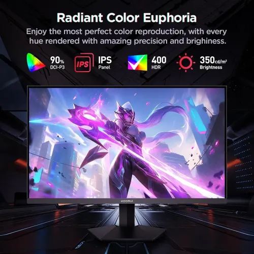 KOORUI G2421V 23.8" 180Hz 1ms QHD IPS Gaming Monitor — image 3 of 6