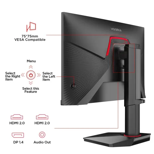 KOORUI G2511E 24.5" 320Hz 1ms FHD IPS Gaming Monitor — image 6 of 6