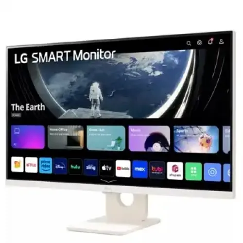 LG 27SR50F-W 27" FHD IPS Smart Monitor with webOS — image 3 of 5