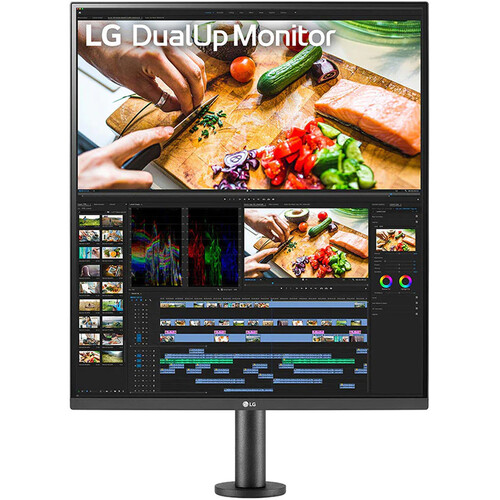 LG 28MQ780-B 27.6-Inch Nano IPS DualUp Monitor with Ergo Stand — image 2 of 6