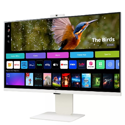 LG 32SR85U-W 32" 4K UHD IPS MyView Smart Monitor with webOS — image 3 of 5
