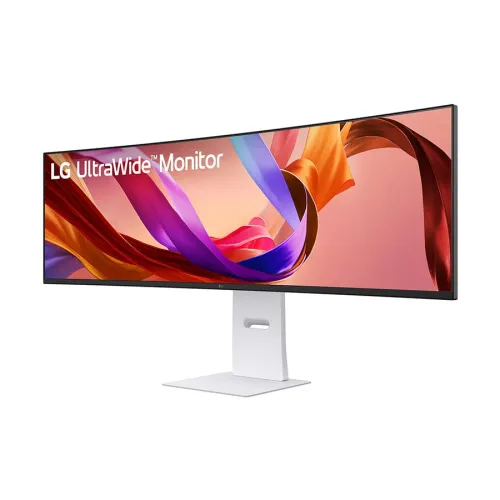 LG 49U950A-W 49" QHD 144Hz Dual Nano IPS UltraWide Curved Monitor — image 2 of 6