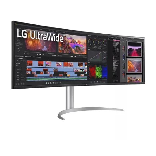 LG 49WQ95C-W 49" 144Hz DQHD Curved Monitor — image 3 of 3