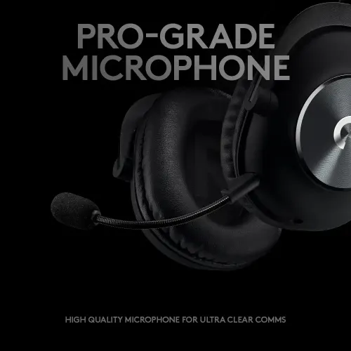 Logitech G PRO 3.5mm Single & Dual port Gaming Headphone Black — image 4 of 6