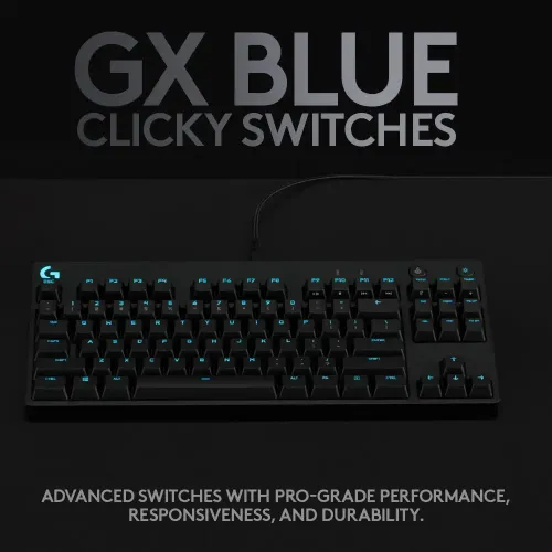 Logitech G PRO Tenkeyless RGB Mechanical Gaming Keyboard — image 3 of 6