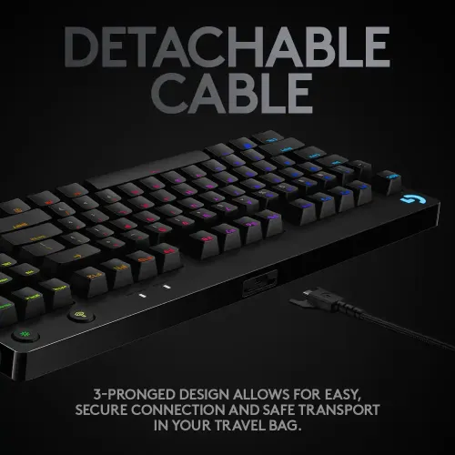 Logitech G PRO Tenkeyless RGB Mechanical Gaming Keyboard — image 6 of 6