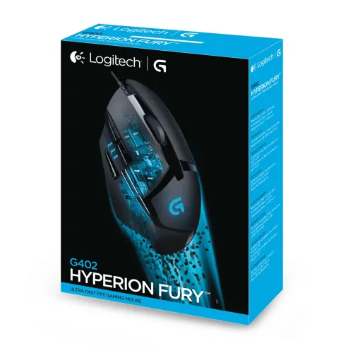Logitech G402 Hyperion Fury ULTRA-FAST FPS GAMING MOUSE — image 6 of 6