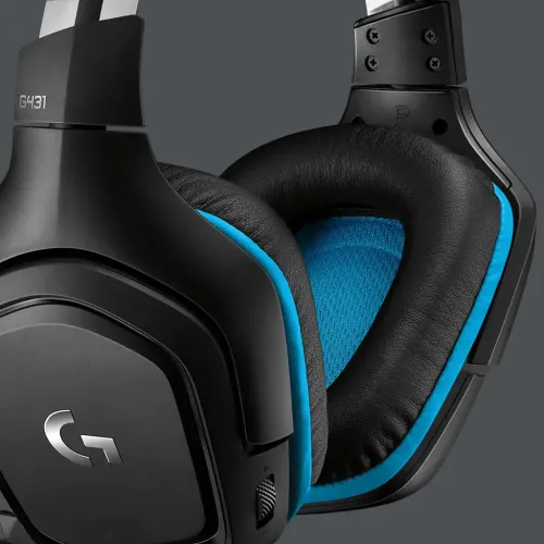 Logitech G431 7.1 Surround Sound Gaming Headphone Black — image 4 of 6