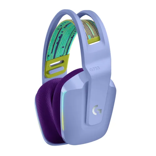 Logitech G733 LIGHTSPEED Wireless RGB Gaming Headset Lilac — image 2 of 3