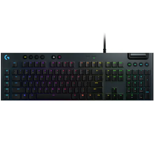 Logitech G813 LIGHTSYNC RGB Clicky Mechanical Gaming Keyboard