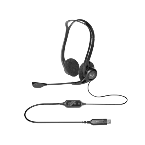 Logitech H370 USB Headphone with Noise-Canceling Microphone — image 3 of 3