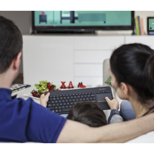 Logitech K400 Plus Wireless Keyboard With Touchpad — image 3 of 4