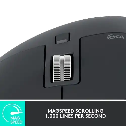 Logitech MX MASTER 3S High-performance Wireless Mouse — image 4 of 7