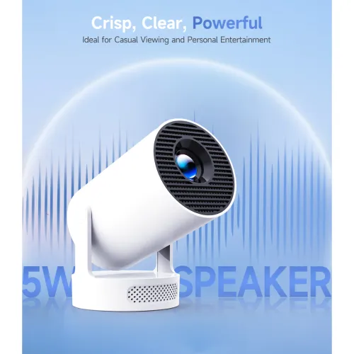 Magcubic HY300 Pro Plus 200 ANSI Android Portable Projector — image 2 of 5