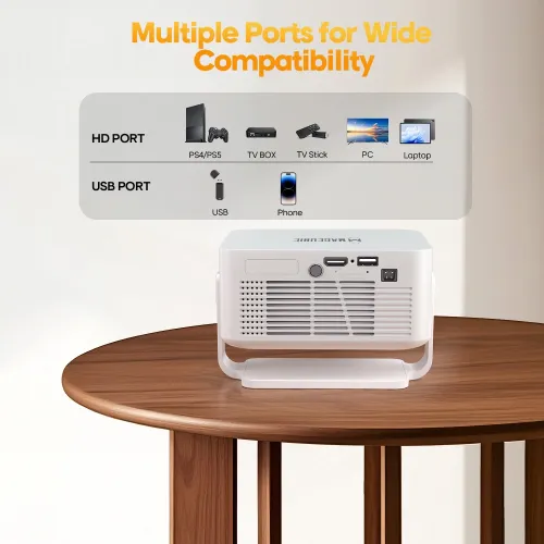 Magcubic HY300Max 400 ANSI Android 14 Portable Projector — image 6 of 6