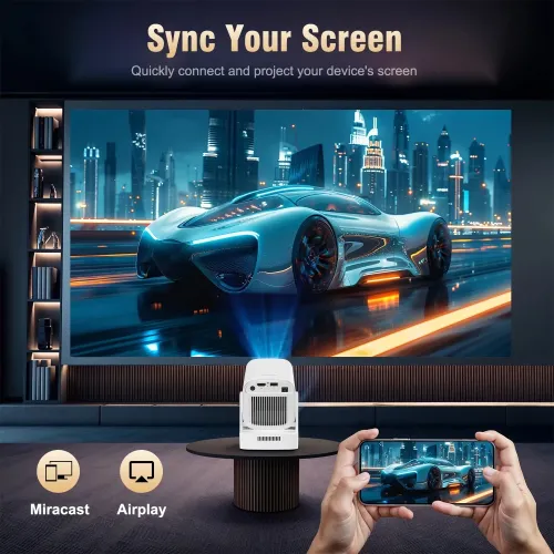 Magcubic HY310 Mini Android Projector — image 3 of 4