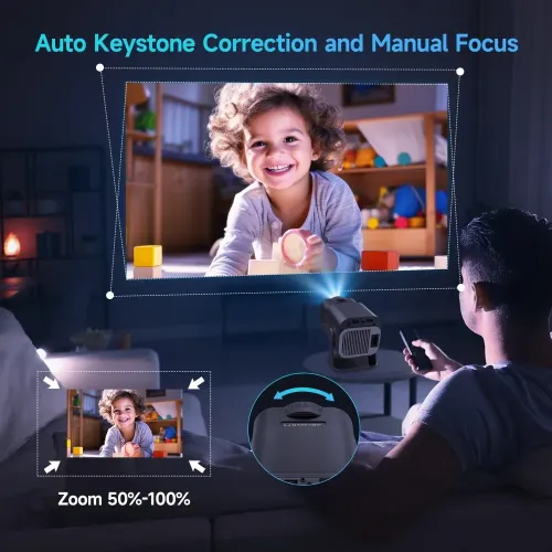 Magcubic HY320 Mini Portable Projector — image 4 of 4