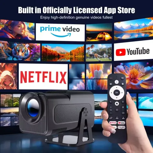 Magcubic HY320 NTV 390 ANSI FHD Android Portable Projector — image 3 of 5