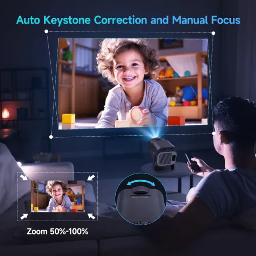 Magcubic HY320 390 ANSI Android 11 Portable Projector — image 5 of 6