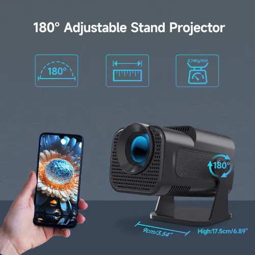 Magcubic HY320 390 ANSI Android 11 Portable Projector — image 6 of 6