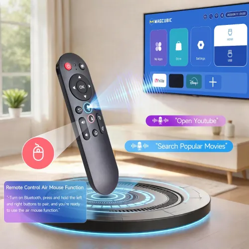 Magcubic HY320 Pro 400 ANSI FHD Android Portable Projector — image 5 of 6