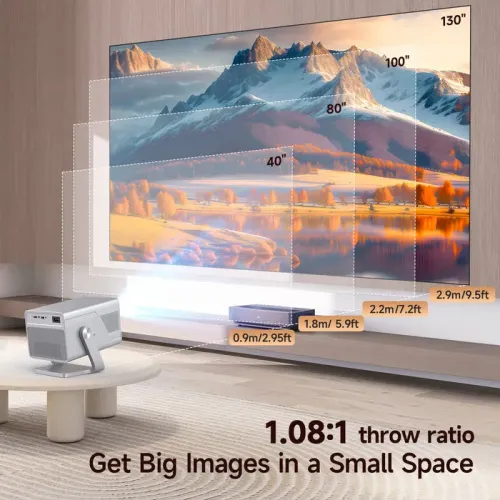 Magcubic X7 1000 ANSI Android 14 Home Theater Projector — image 3 of 6