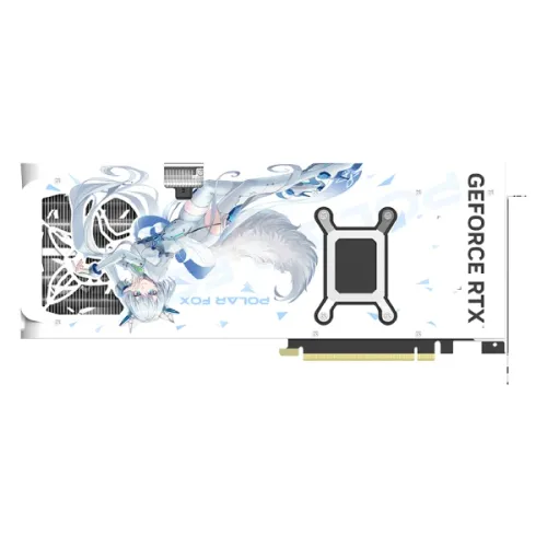 Manli Polar Fox V2 GeForce RTX 5080 OC 16GB GDDR7 Graphics Card — image 6 of 6