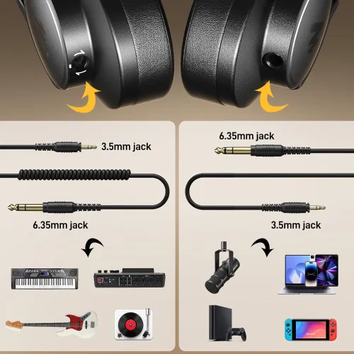 MAONO MH700 Wired Studio Monitor Headphone — image 3 of 6
