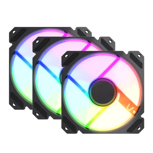 MaxGreen 190-1 Mid-Tower ATX Casing With 3x MaxGreen M59 ARGB Fan — image 5 of 5