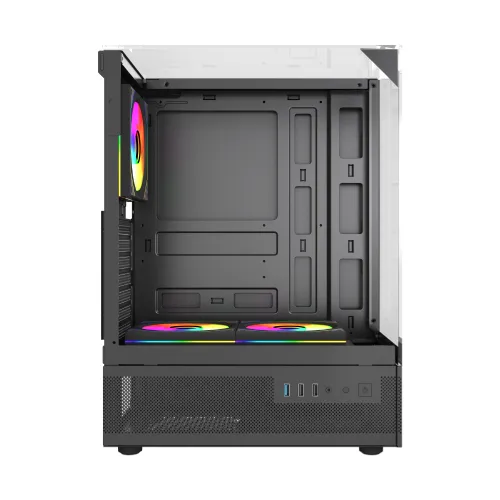 MaxGreen 190-1 Mid-Tower ATX Casing With 3x MaxGreen M57 ARGB Fan — image 2 of 5
