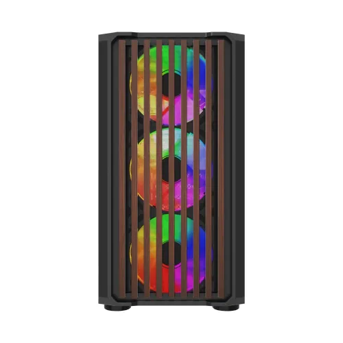 MaxGreen 315 Wood M-ATX Mid-Tower Gaming Casing — image 2 of 6