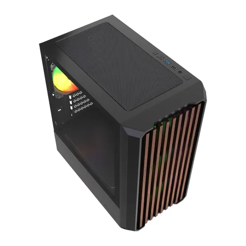 MaxGreen 315 Wood M-ATX Mid-Tower Gaming Casing — image 3 of 6