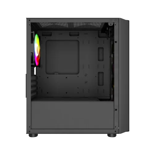 MaxGreen 5510-Mesh Mid-Tower M-ATX Gaming Case with PSU — image 3 of 4